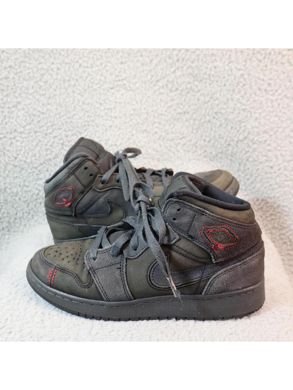 Jordan 1 Mid SE Craft GS Dark Smoke Red 5Y FQ7742-001